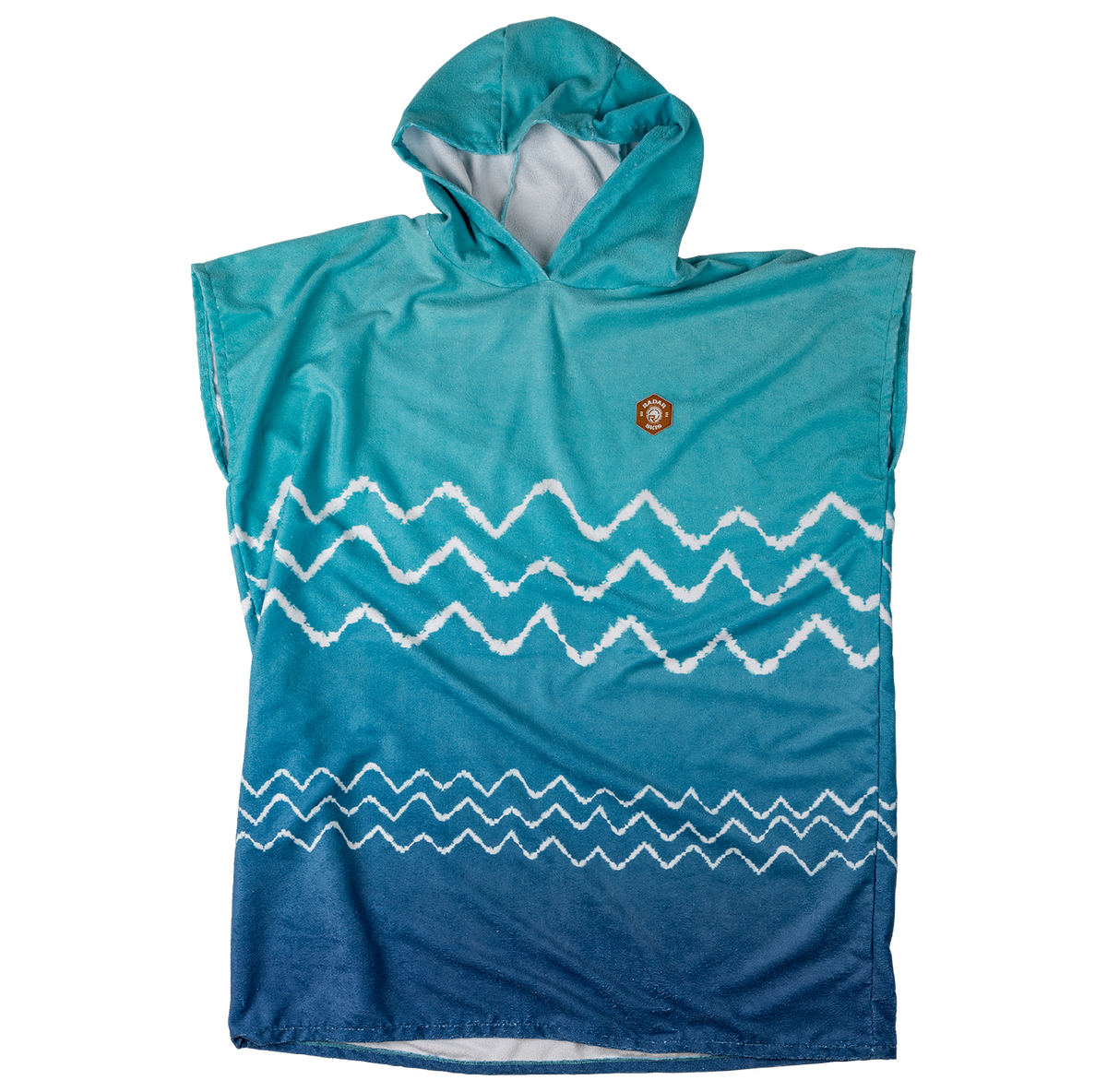 2027 Radar Change Towel Poncho - Blue Tropic