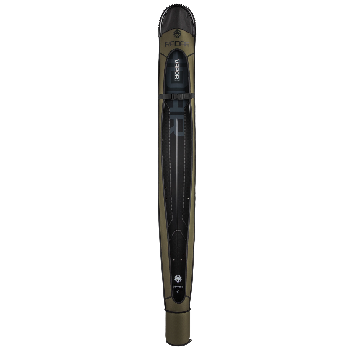 2027 Radar Slalom Neo Sleeve with Fin Protector - Moss / Grey