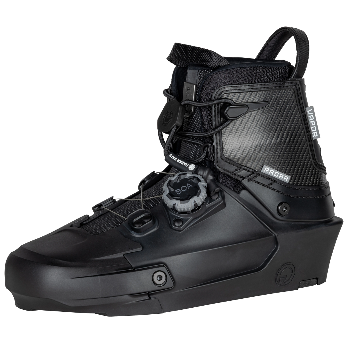 2027 Radar Vapor BOA Waterski Boot - Grey / Carbitex