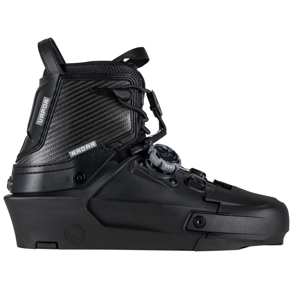 2027 Radar Vapor BOA Waterski Boot - Grey / Carbitex