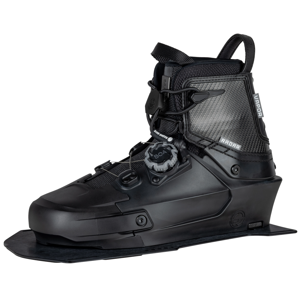 2027 Radar Vapor BOA Waterski Boot - Grey / Carbitex