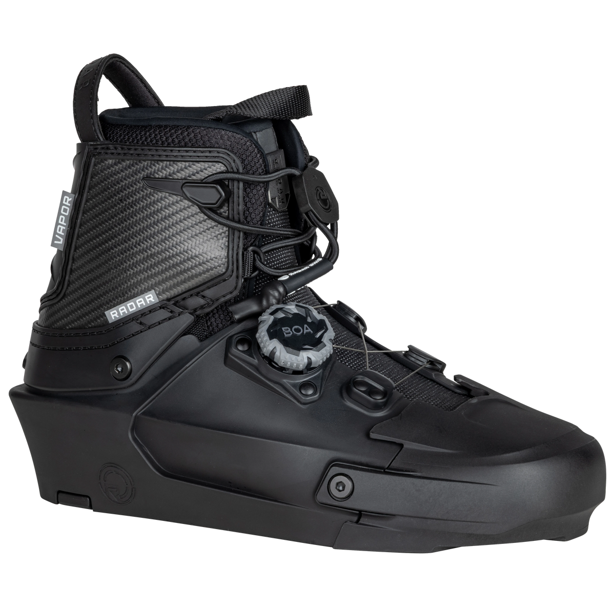 2027 Radar Vapor BOA Waterski Boot - Grey / Carbitex