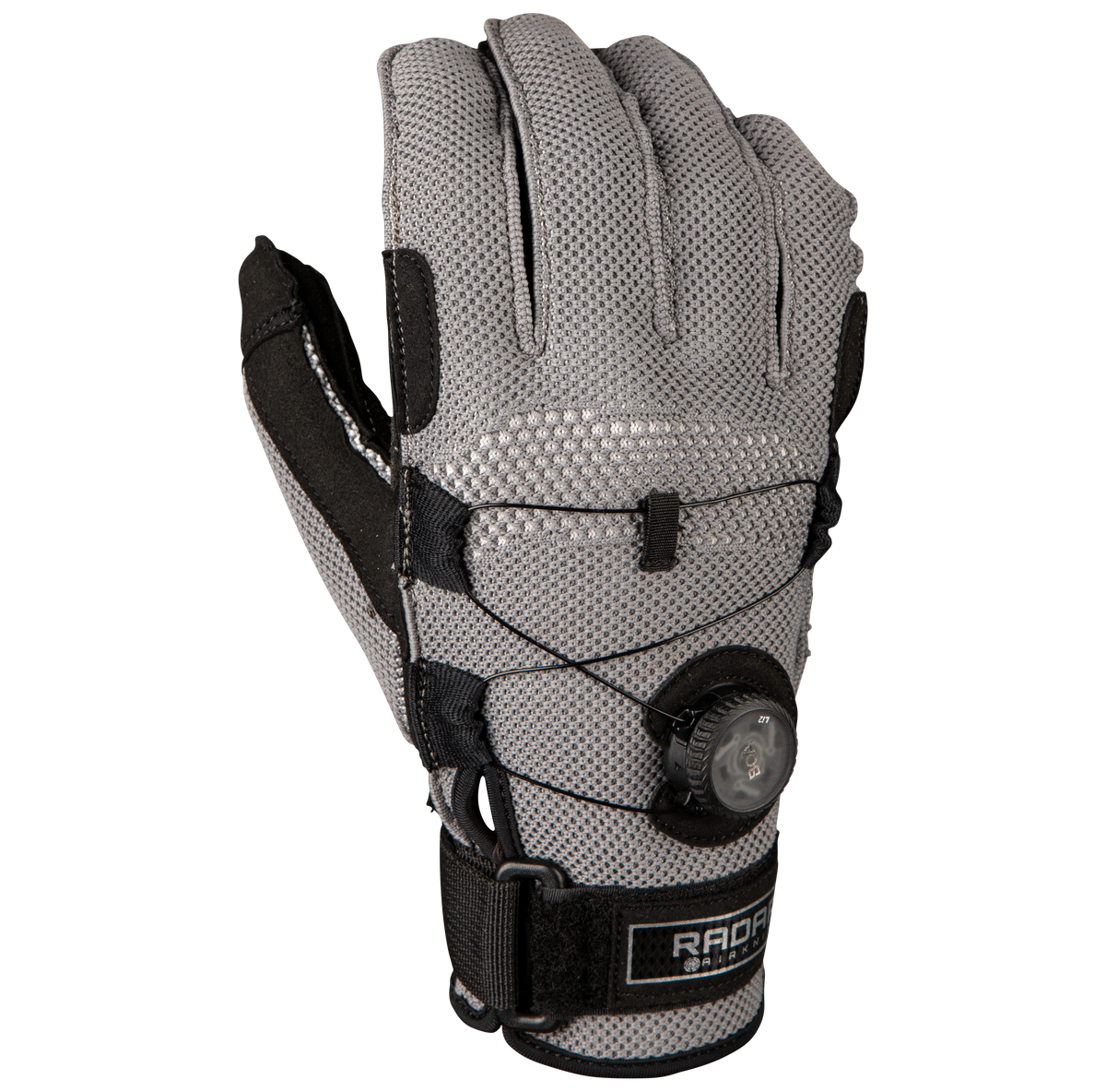 2027 Radar AirKnit-K BOA Inside-Out Waterski Glove - Fog Grey