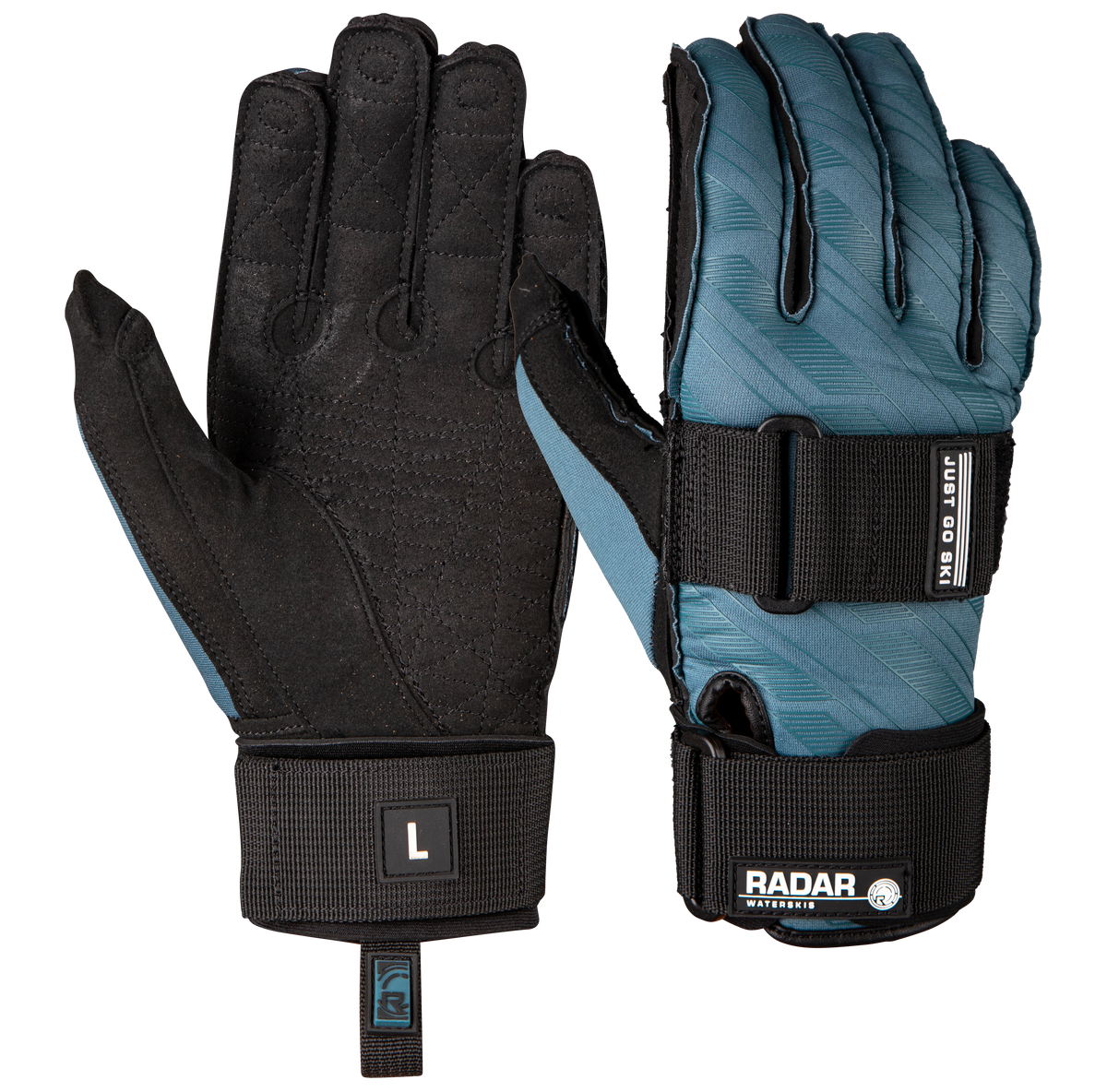 2027 Radar Fuse-A Inside-Out Waterski Glove - Steel