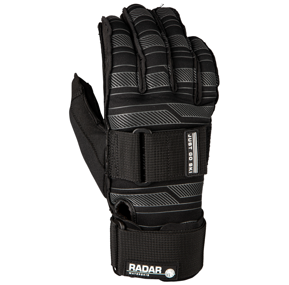 2027 Radar Fuse-K Inside-Out Waterski Glove - Charcoal