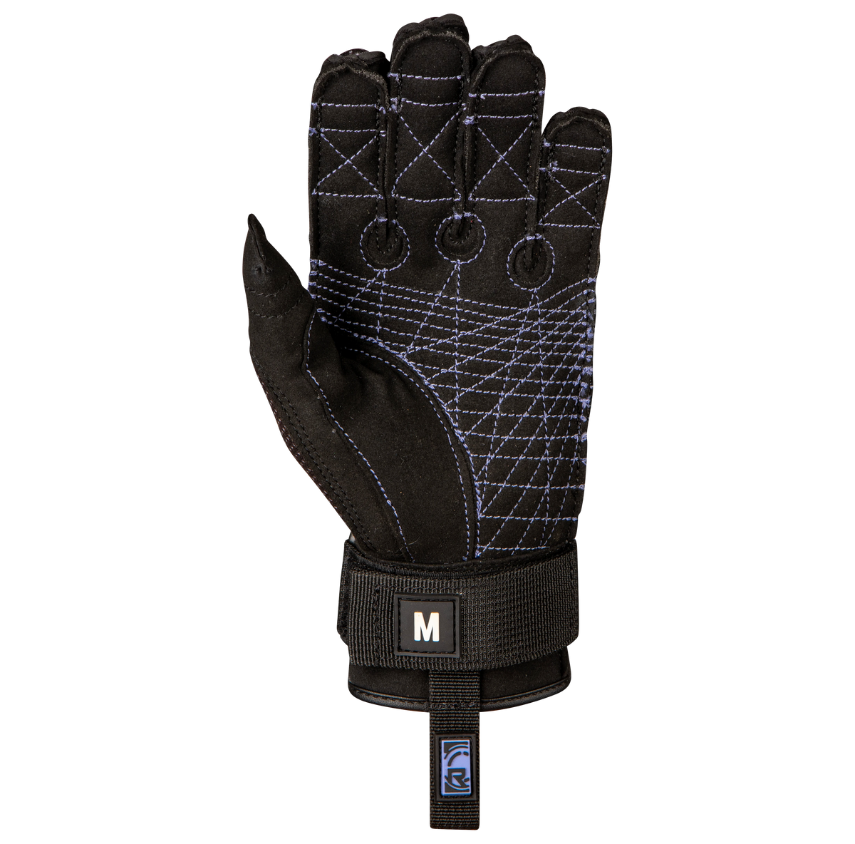 2027 Radar Lyric Women's Inside-Out Waterski Glove - Black / Violet