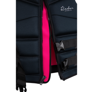 2027 Radar Cameo 4.0 Women's L50 CGA Life Vest - Black / Hot Pink