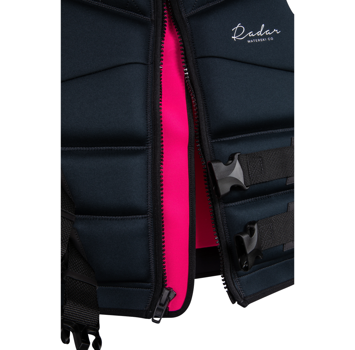 2027 Radar Cameo 4.0 Women's L50 CGA Life Vest - Black / Hot Pink