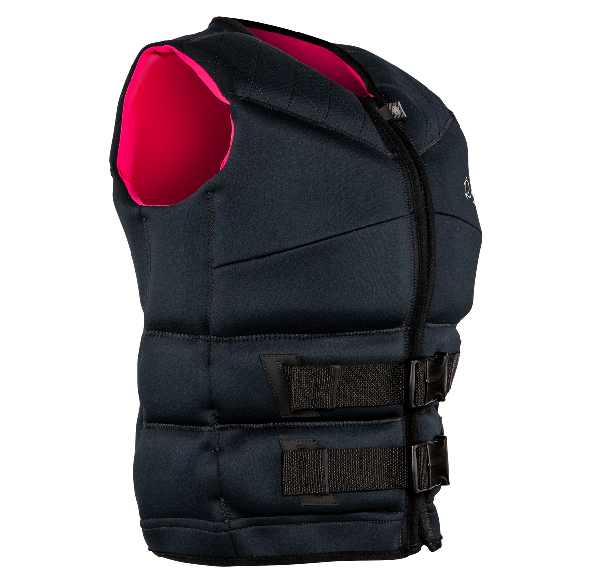 2027 Radar Cameo 4.0 Women's L50 CGA Life Vest - Black / Hot Pink