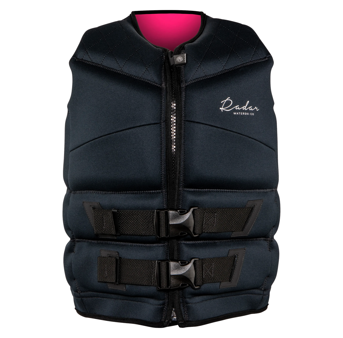 2027 Radar Cameo 4.0 Women's L50 CGA Life Vest - Black / Hot Pink