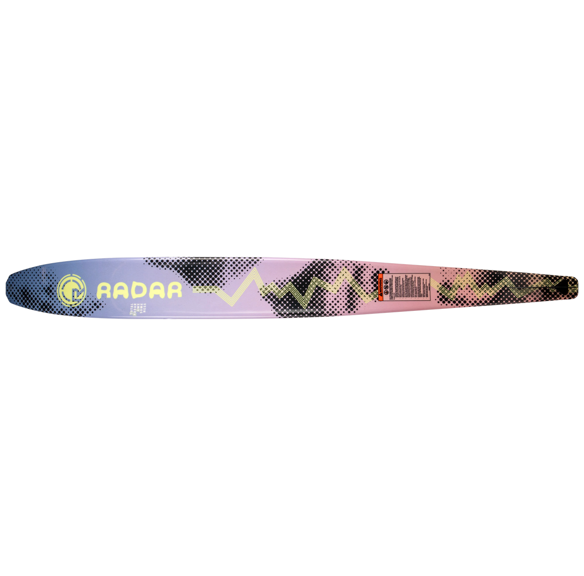 2027 Radar Girl's Total Radar Awesomeness Slalom Waterski - Sea Shell / Lavender