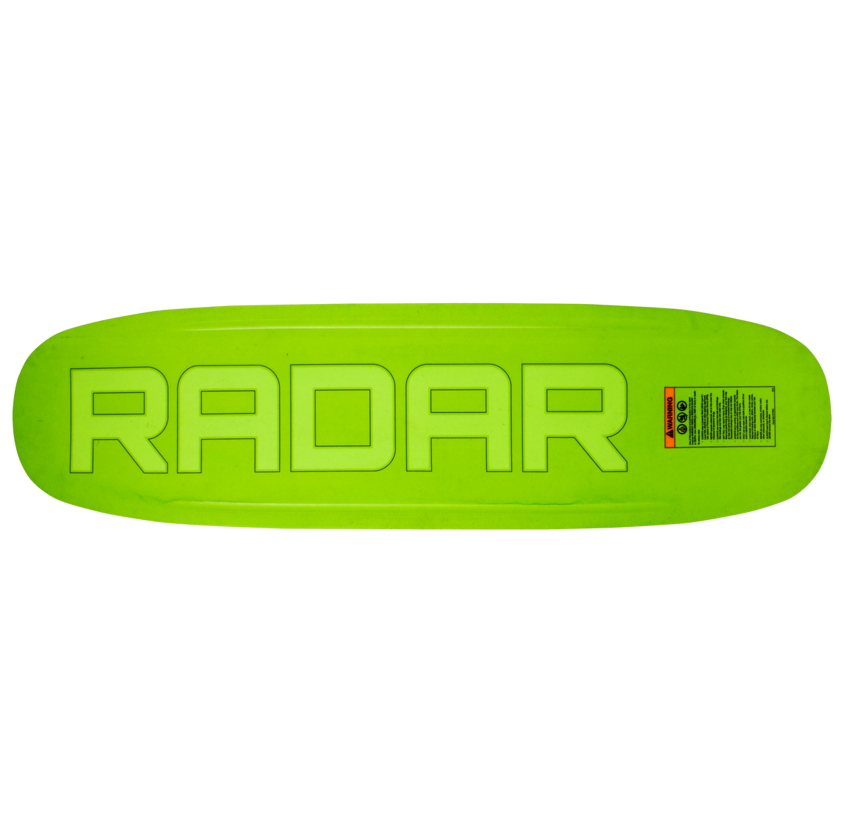 2027 Radar Graviton Trick Waterski - Matte Black / Neon