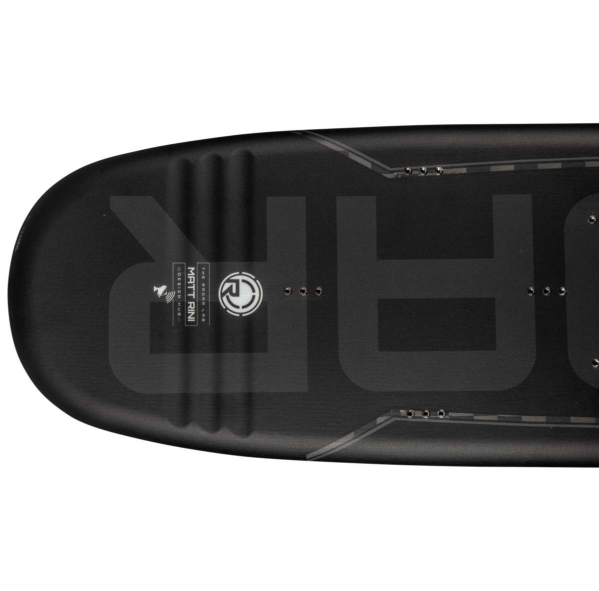 2027 Radar Graviton Trick Waterski - Matte Black / Neon