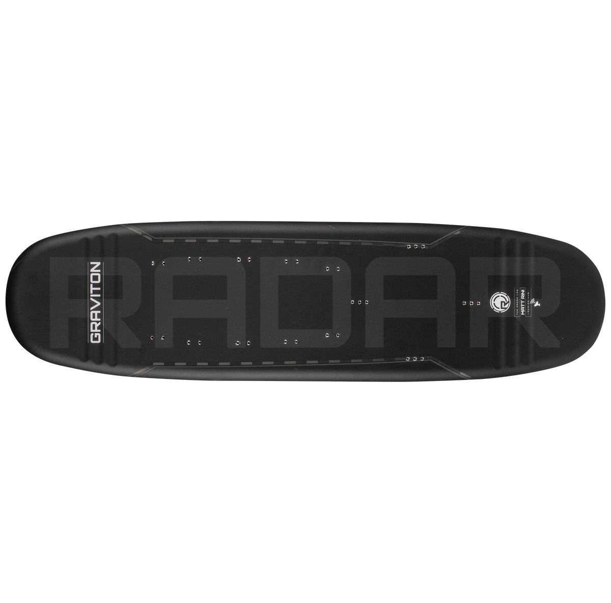 2027 Radar Graviton Trick Waterski - Matte Black / Neon