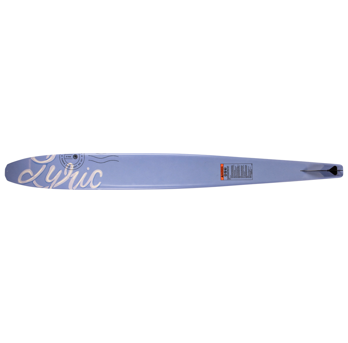 2027 Radar Lyric Alloy Women's Slalom Waterski - Recycled White / Violet