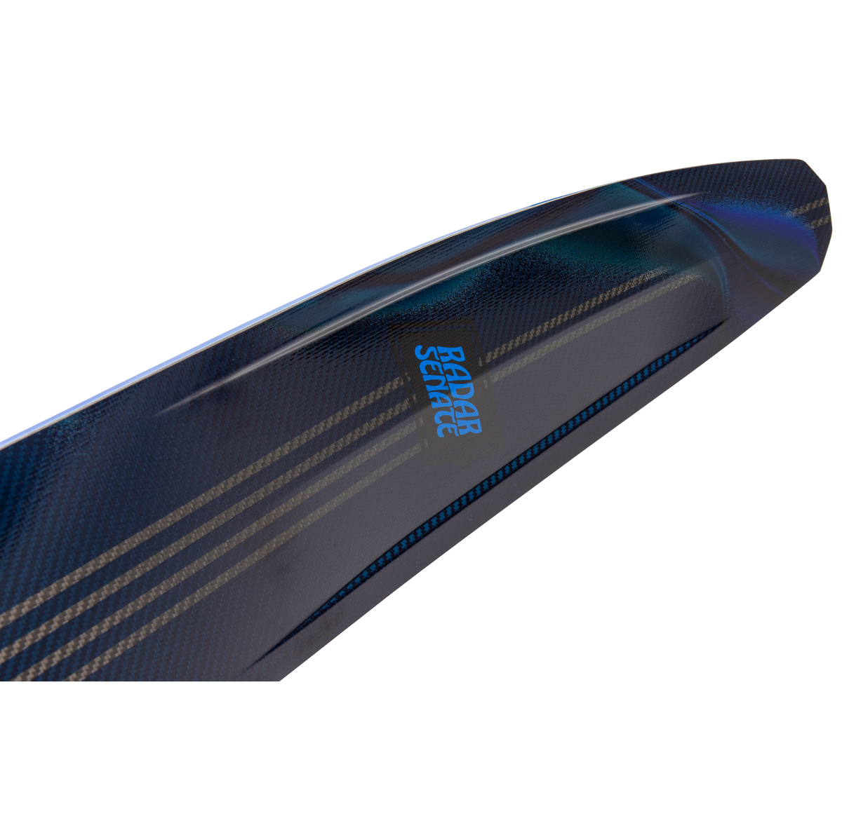 2027 Radar Senate Alloy Slalom Waterski - Carbon / Royal Flash