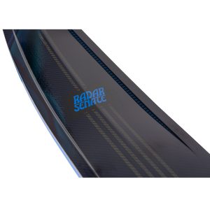 2027 Radar Senate Alloy Slalom Waterski - Carbon / Royal Flash