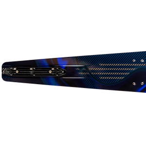 2027 Radar Senate Alloy Slalom Waterski - Carbon / Royal Flash