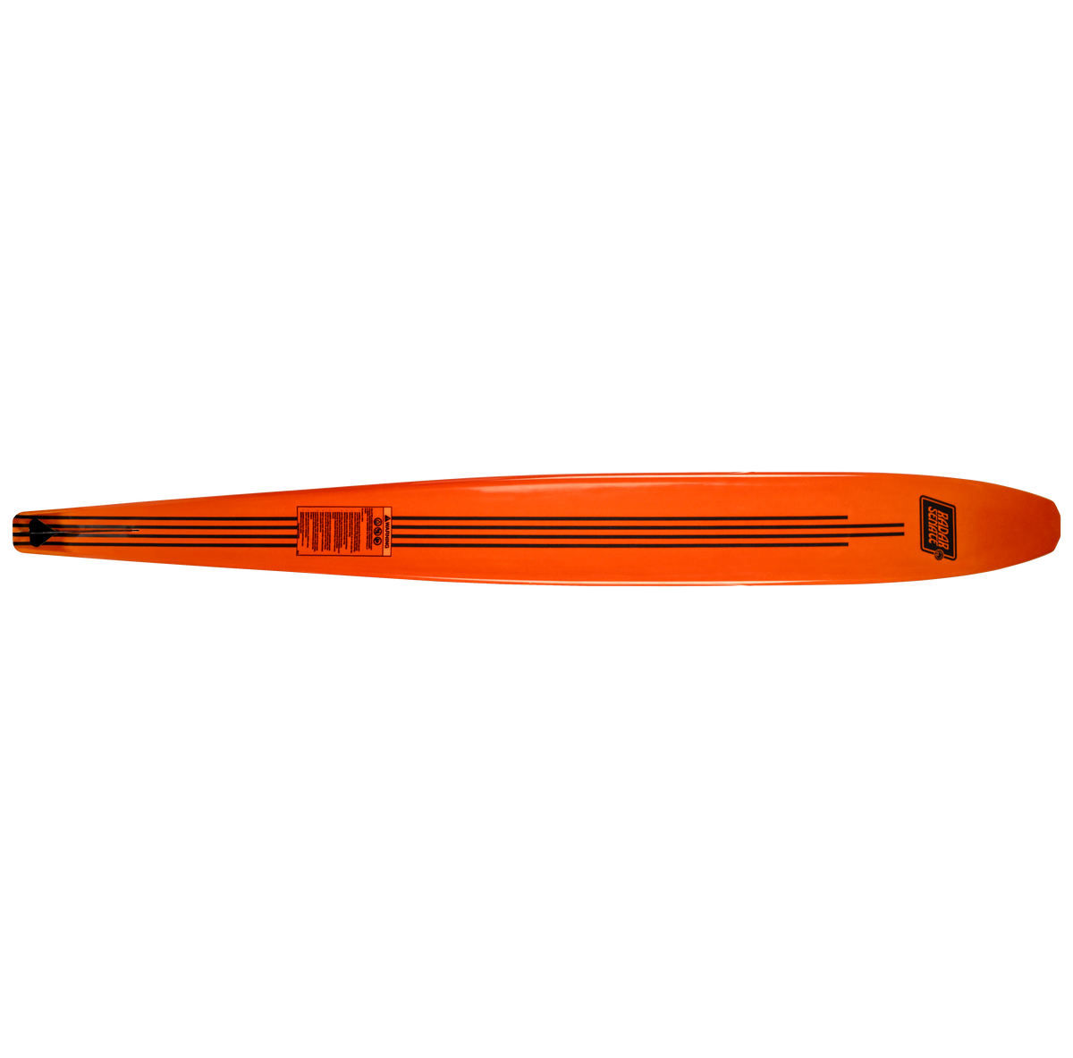 2027 Radar Senate Graphite Slalom Waterski - Carbon / Matte Black Flash