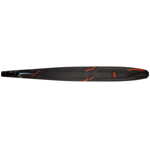 2027 Radar Senate Graphite Slalom Waterski - Carbon / Matte Black Flash
