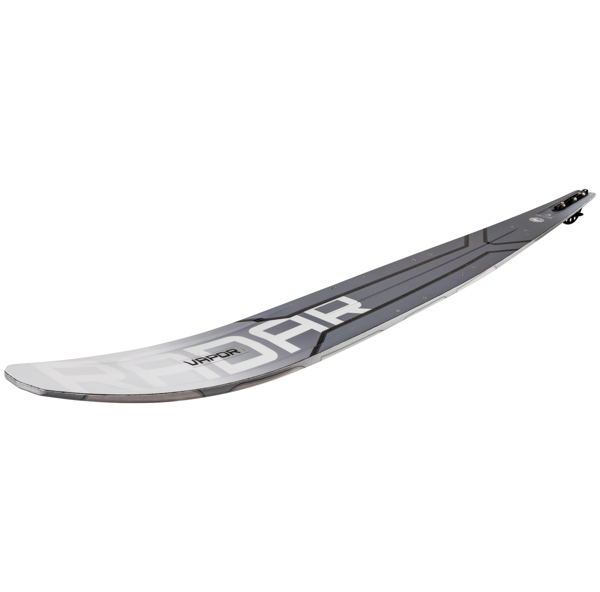 2027 Radar Vapor Graphite Slalom Waterski - Carbon / White