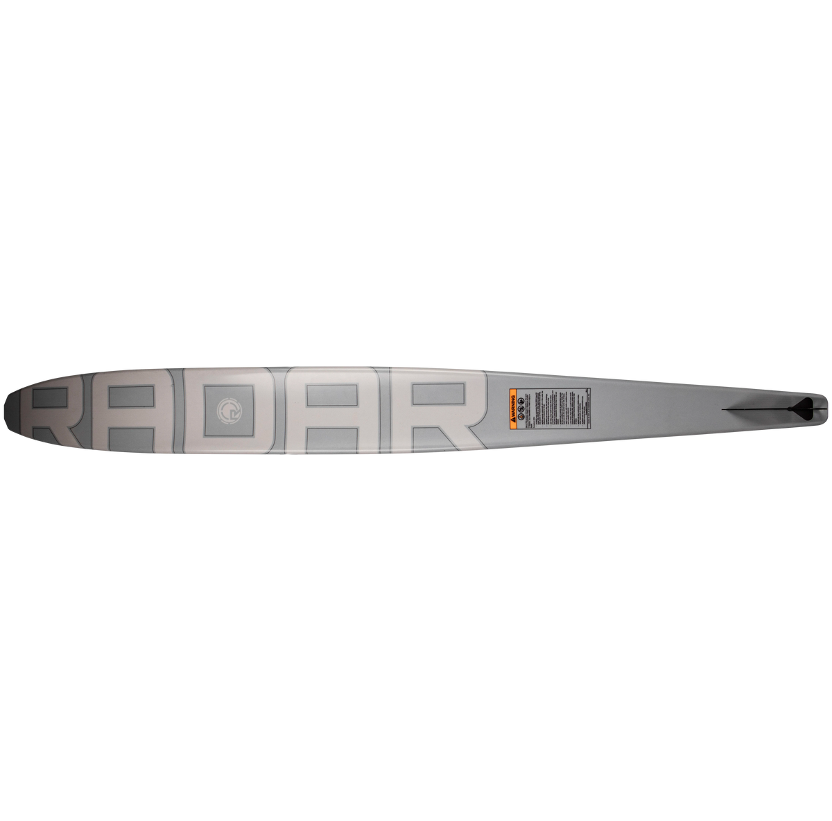 2027 Radar Vapor Graphite Slalom Waterski - Carbon / White