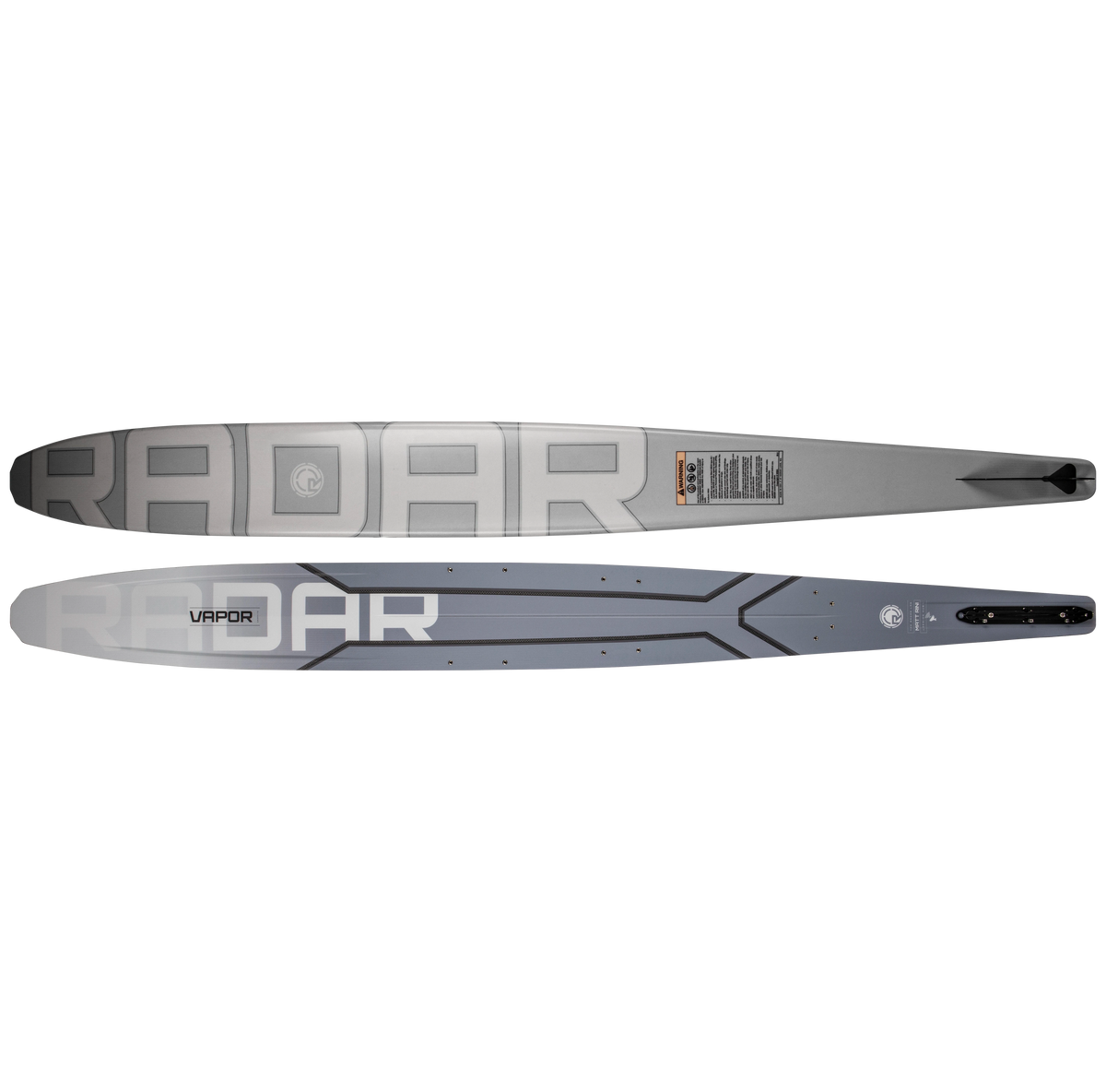 2027 Radar Vapor Graphite Slalom Waterski - Carbon / White