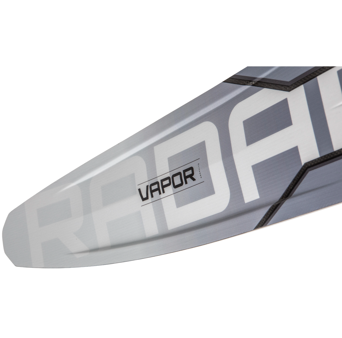 2027 Radar Vapor Graphite Slalom Waterski - Carbon / White