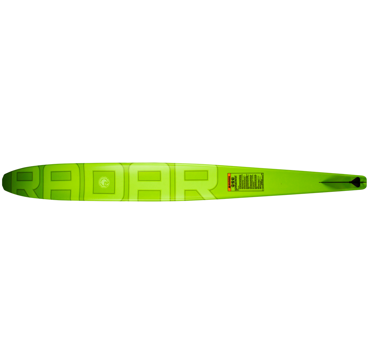 2027 Radar Vapor Lithium Slalom Waterski - Carbon / Black / Neon