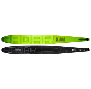 2027 Radar Vapor Lithium Slalom Waterski - Carbon / Black / Neon