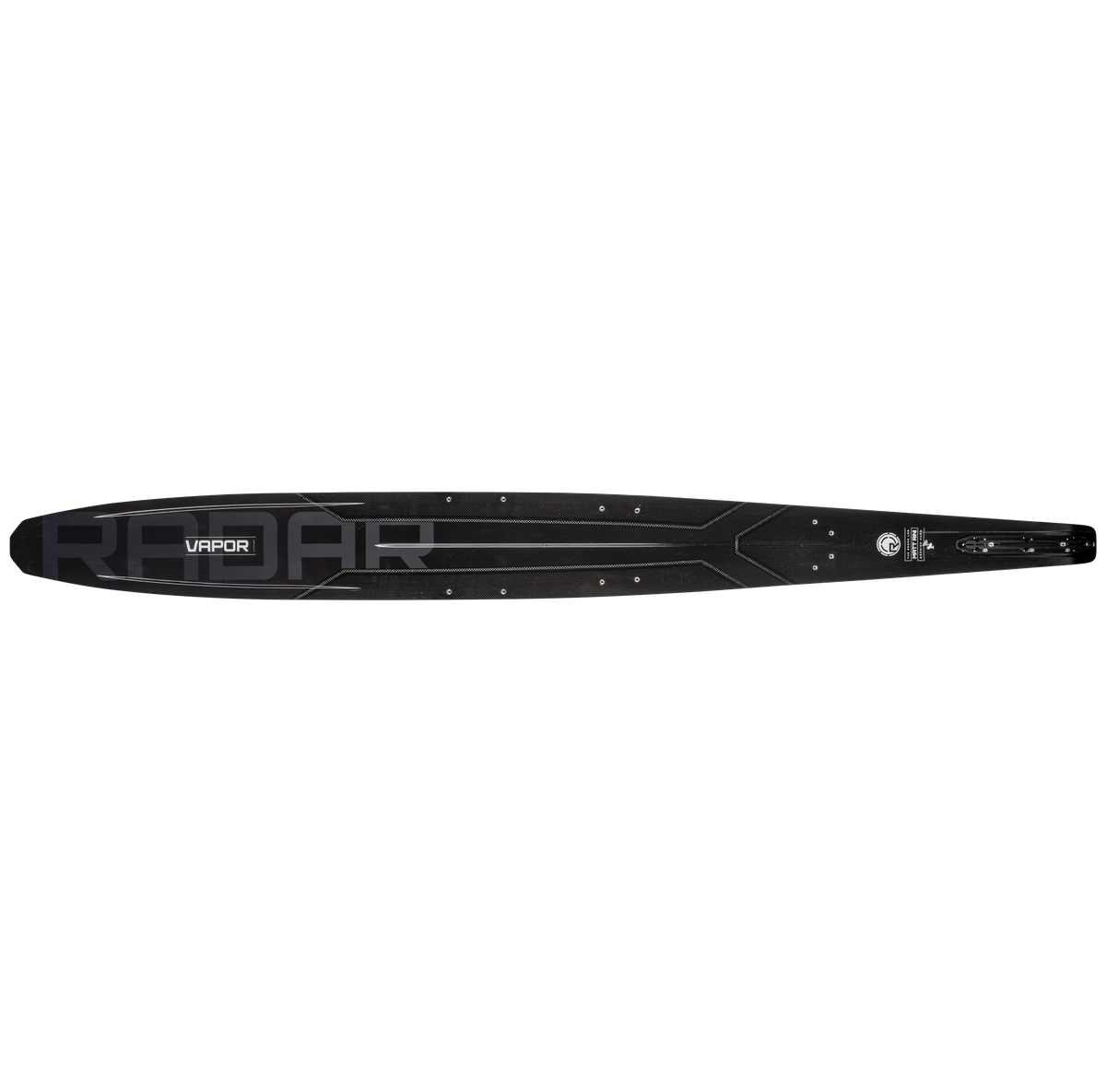 2027 Radar Vapor Lithium Slalom Waterski - Carbon / Black / Neon