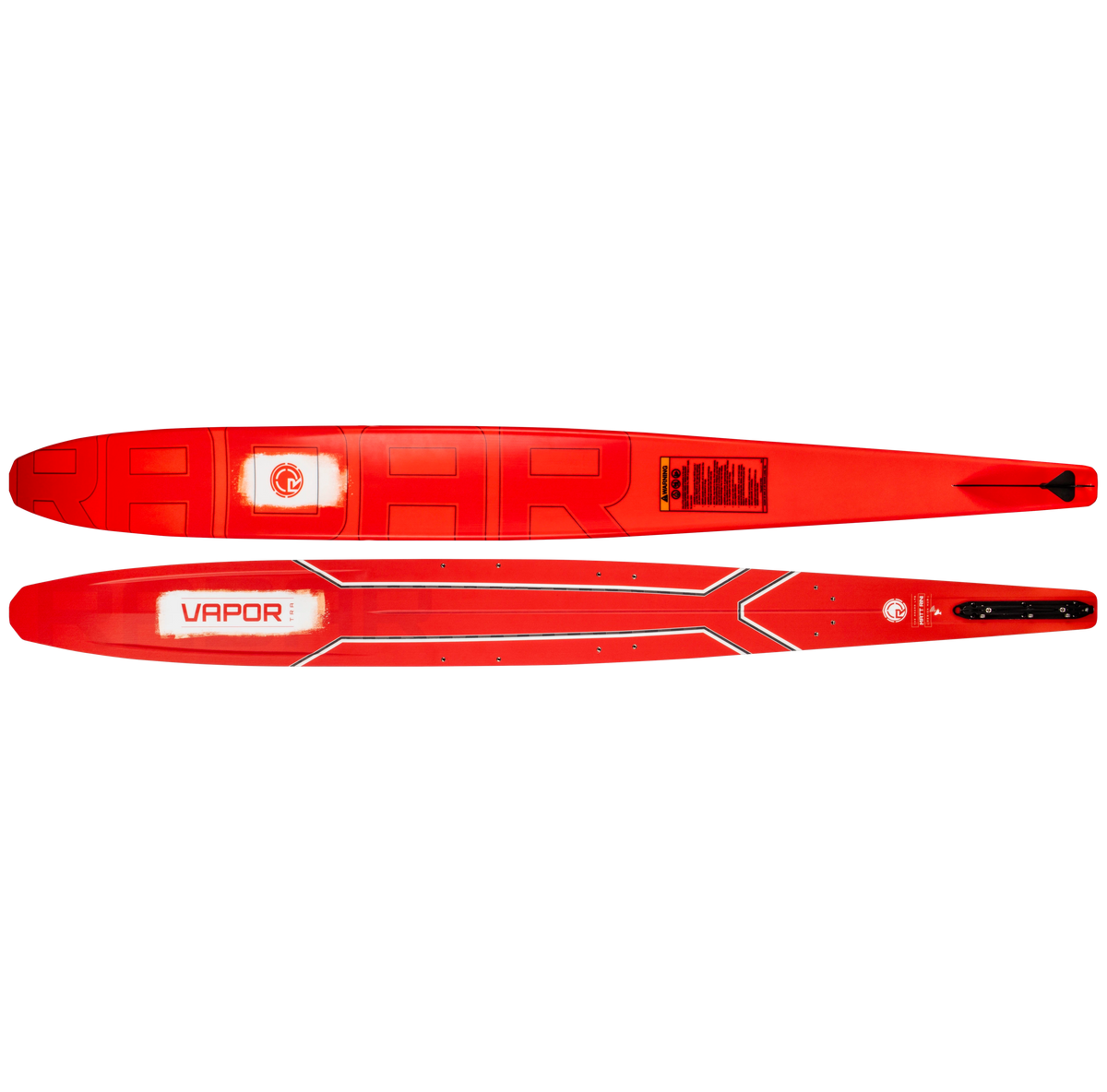 2027 Radar Vapor T.R.A Slalom Waterski - Rosso Corsa