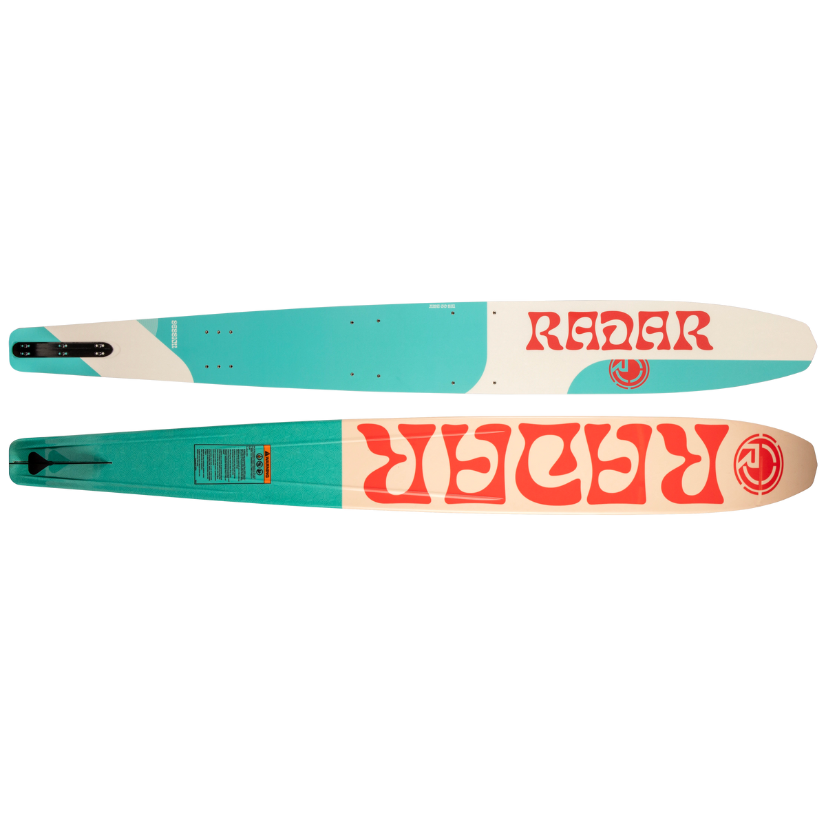 2027 Radar Women's Session Slalom Waterski - Cream / Teal