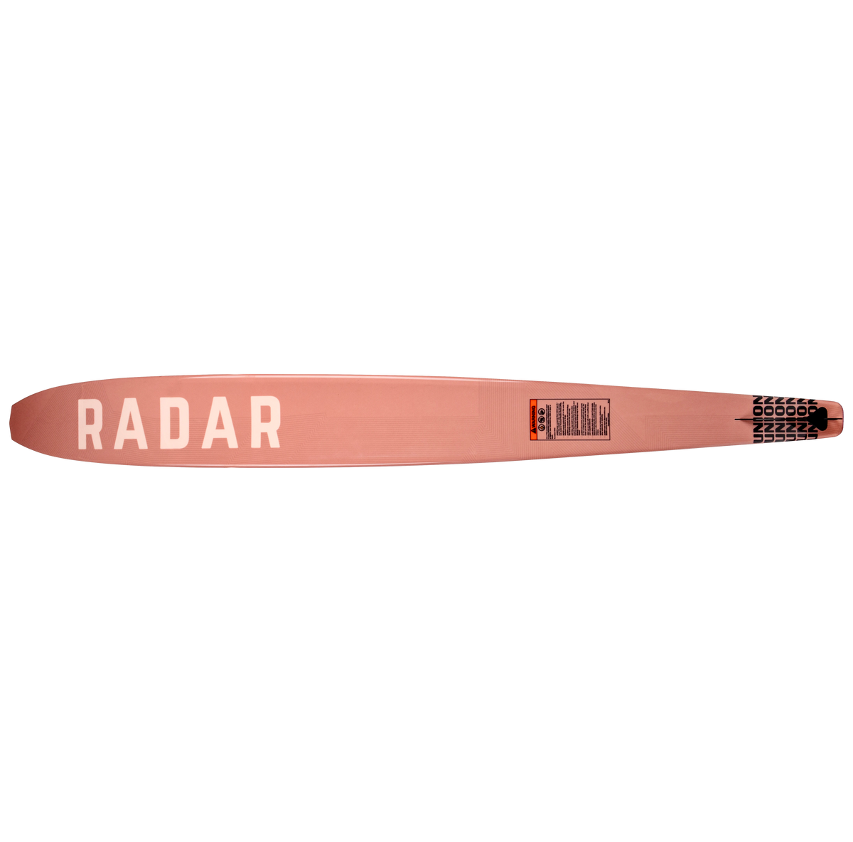 2027 Radar Women's Union Slalom Waterski - Blush / Black