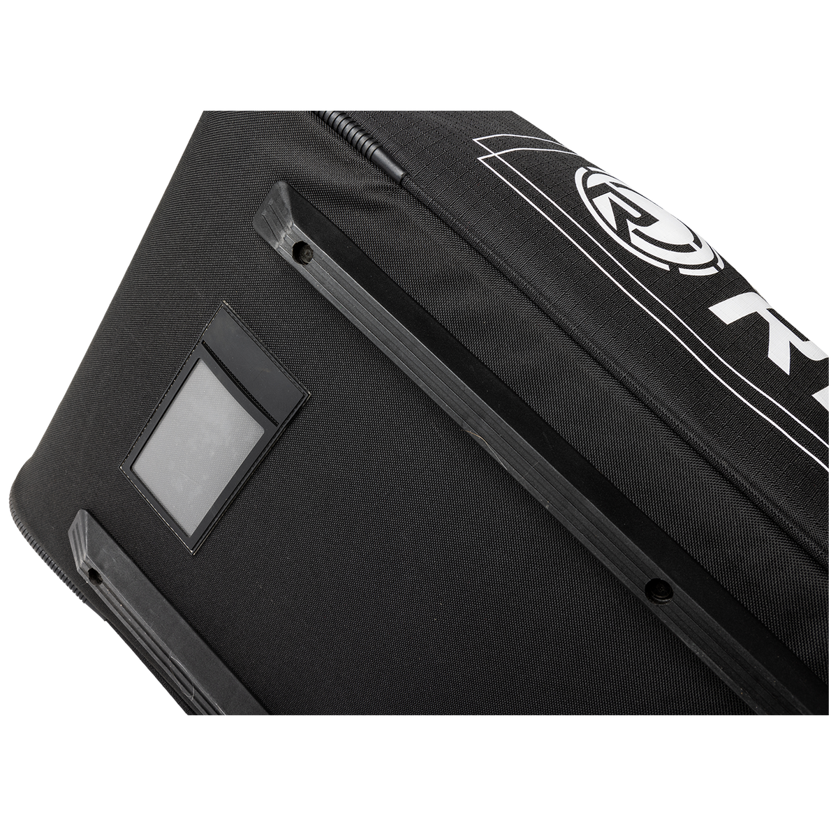 2027 Radar Team Padded Slalom Wheelie Case - Black / Ripstop Grey