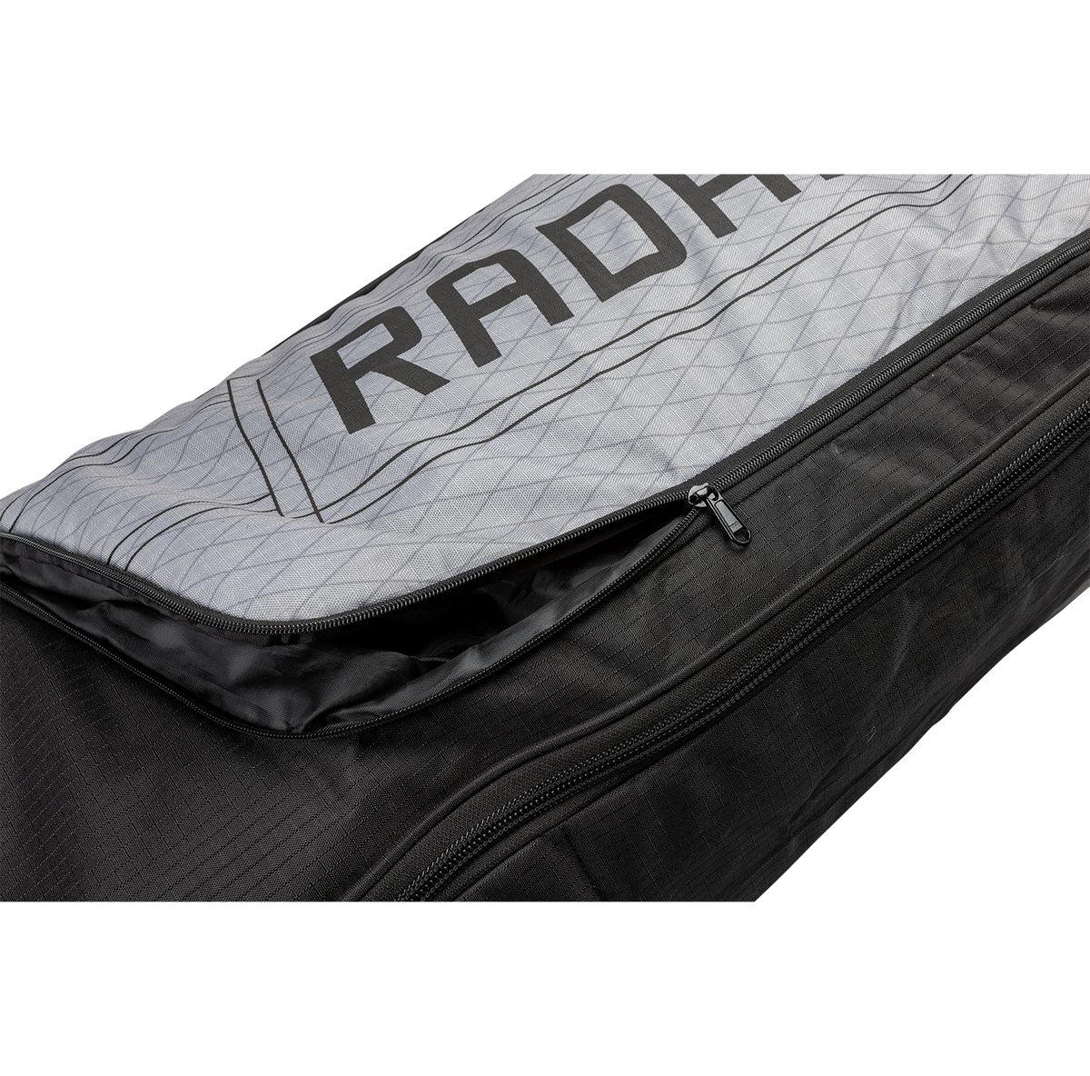 2027 Radar Team Padded Slalom Wheelie Case - Black / Ripstop Grey