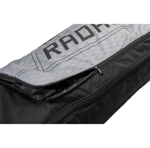 2027 Radar Team Padded Slalom Wheelie Case - Black / Ripstop Grey