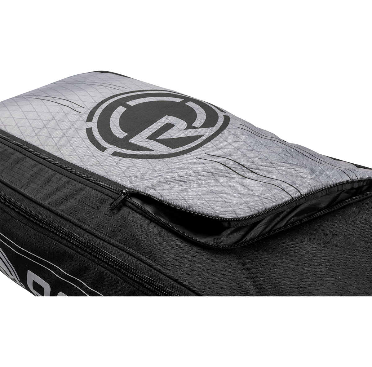 2027 Radar Team Padded Slalom Wheelie Case - Black / Ripstop Grey