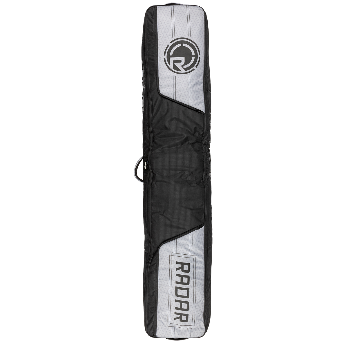 2027 Radar Team Padded Slalom Wheelie Case - Black / Ripstop Grey