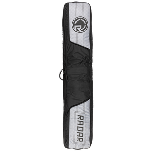 2027 Radar Team Padded Slalom Wheelie Case - Black / Ripstop Grey