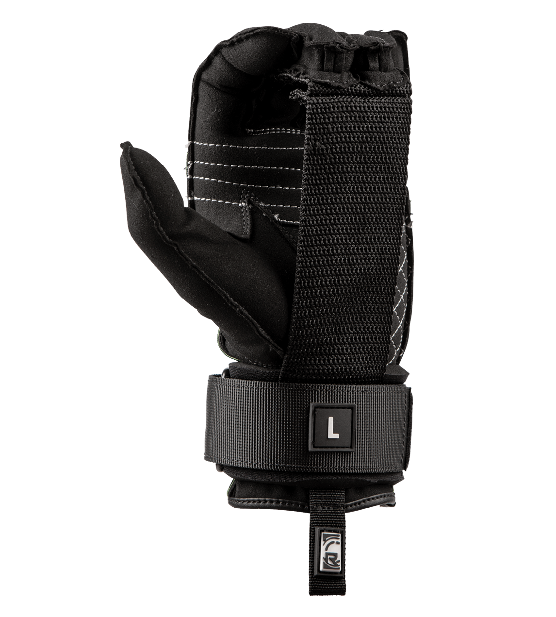 2027 Radar Vice Inside-Out Waterski Glove - Black / Midnight Volt