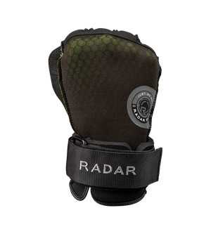 2027 Radar Vice Inside-Out Waterski Glove - Black / Midnight Volt