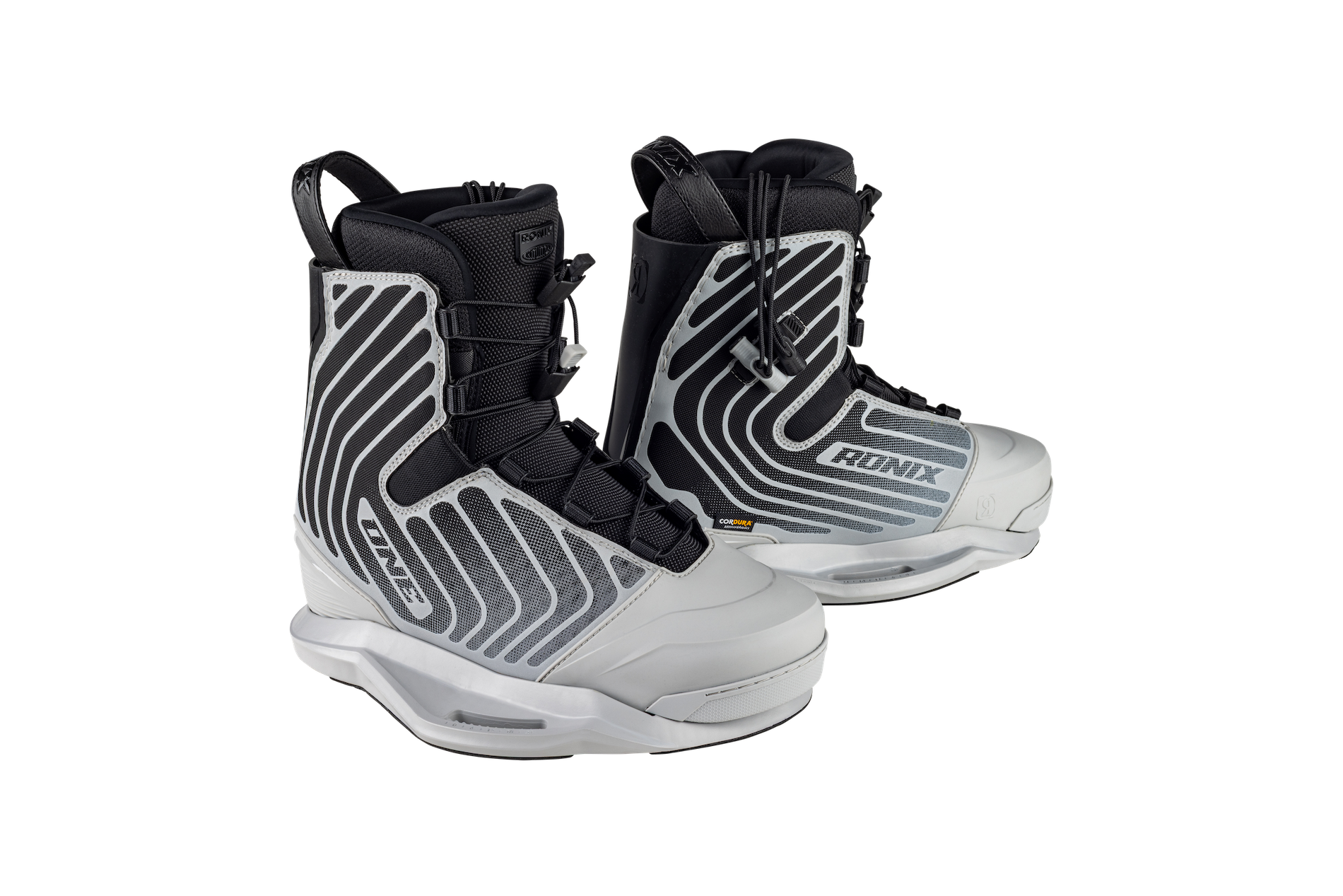 2026 Ronix One - Silver Reflective Wakeboard Binding