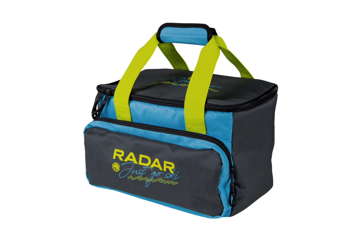 2027 Radar Six Pack Cooler - Vintage Blue / Neon Green