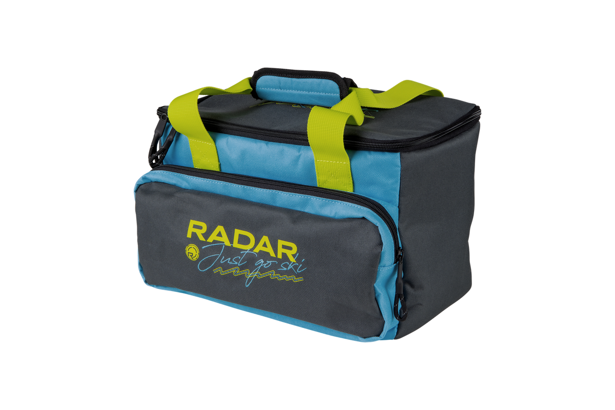 2027 Radar Six Pack Cooler - Vintage Blue / Neon Green