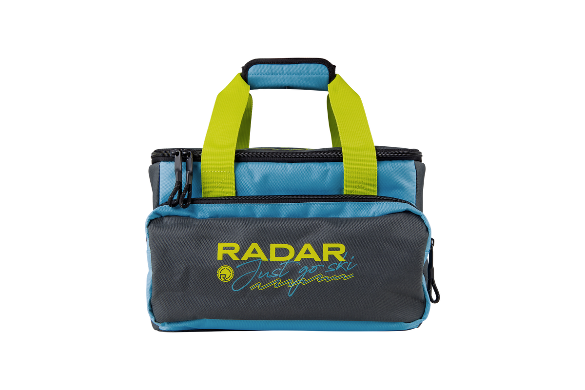 2027 Radar Six Pack Cooler - Vintage Blue / Neon Green