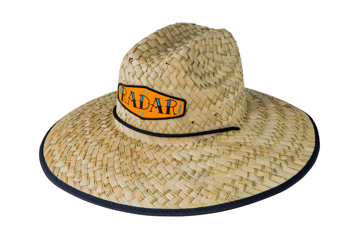 2027 Radar Paddler's Sun Hat - Tan Straw / Collage Nylon