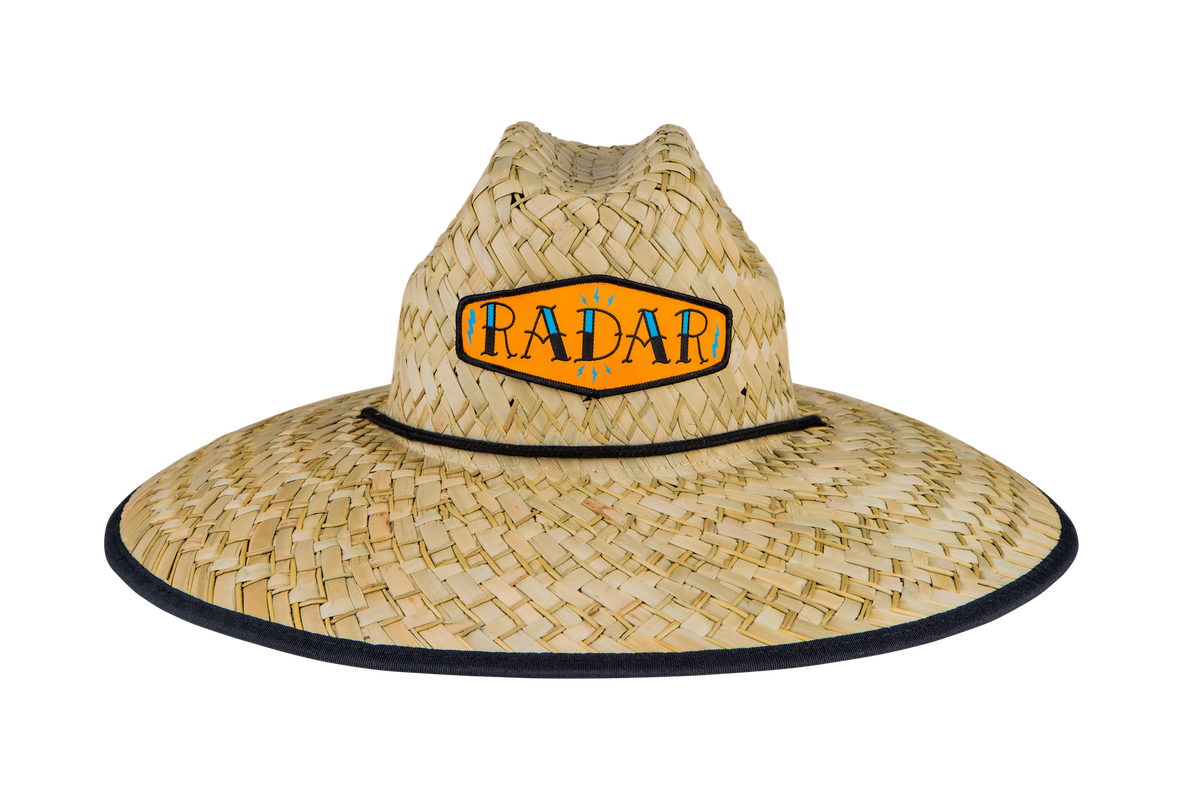 2027 Radar Paddler's Sun Hat - Tan Straw / Collage Nylon
