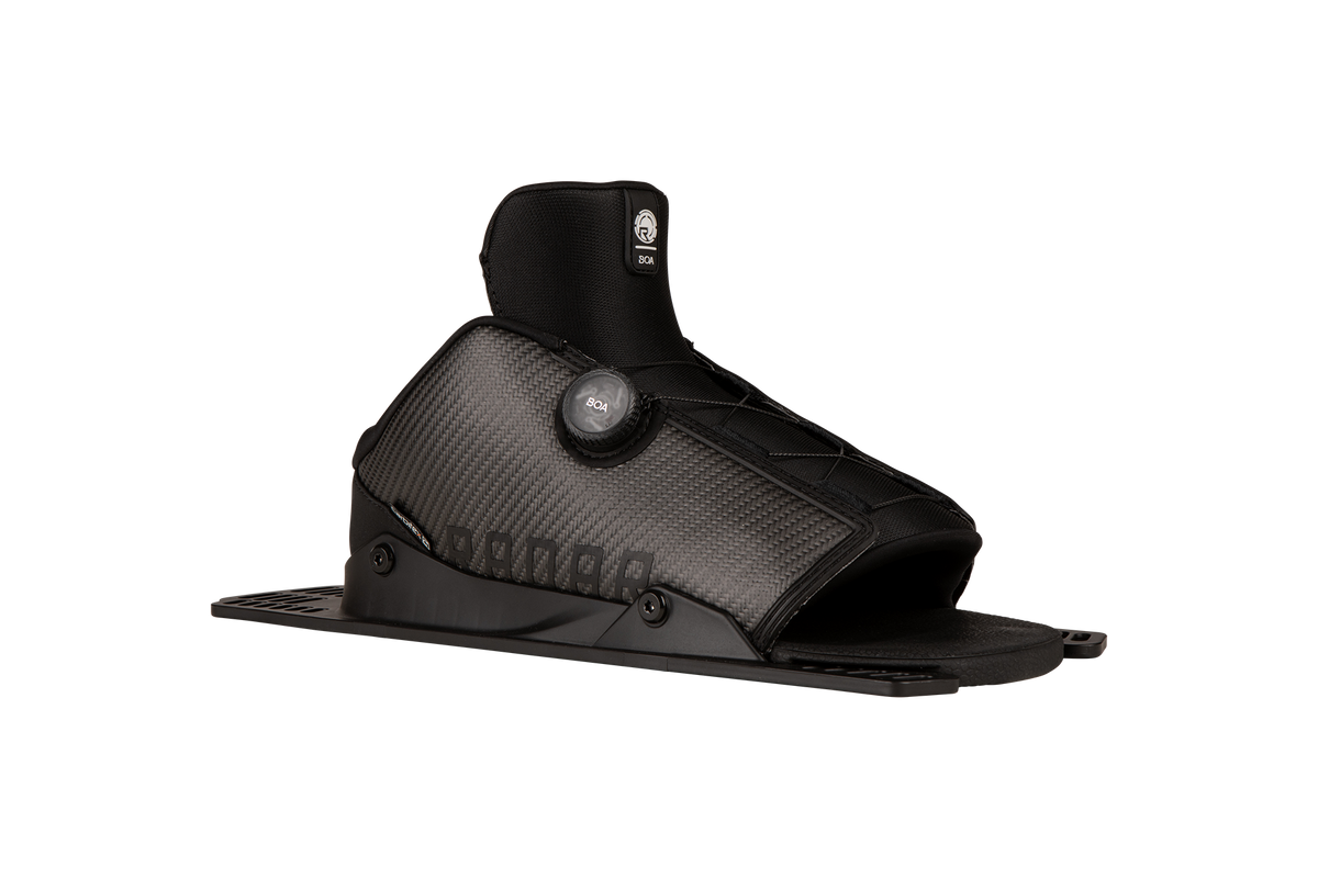 2027 Radar Carbitex Vector BOA HRT Rear Waterski Boot - Carbon