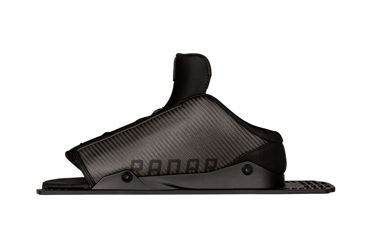 2027 Radar Carbitex Vector BOA HRT Rear Waterski Boot - Carbon